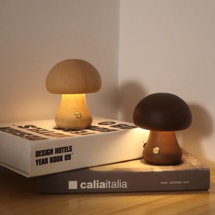Mushroom Warm Sense LED Atmosphere Night Light