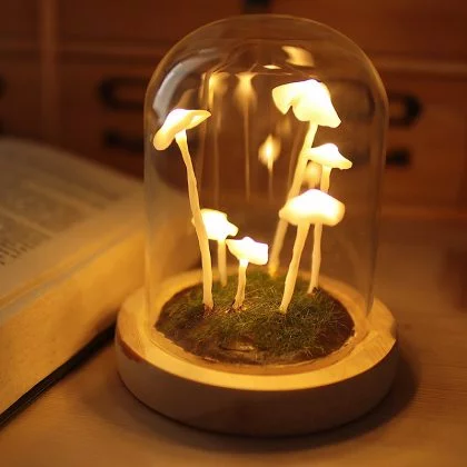 Mushroom Led Nightlight Home Decoration