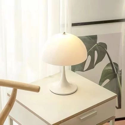 Vintage Mushroom Rechargeable LED Touch Table Lamp